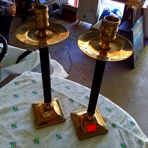 Brass Candle Holders